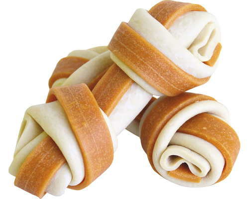 Geknoteter Hundeknochen aus zwei Zutaten