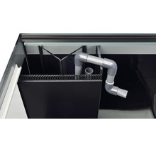 Aquariumkombination EHEIM incpiria 330 marine mit LED-Beleuchtung, Förderpumpe und beleuchtbaren Unterschrank graphit