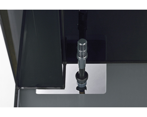 Innenansicht eines Aquariums mit Filter