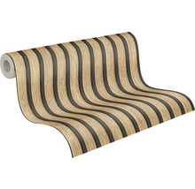 Vliestapete 39109-1 Holzpaneele beige