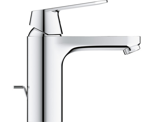 Waschtischarmatur aus Metall mit Hebel