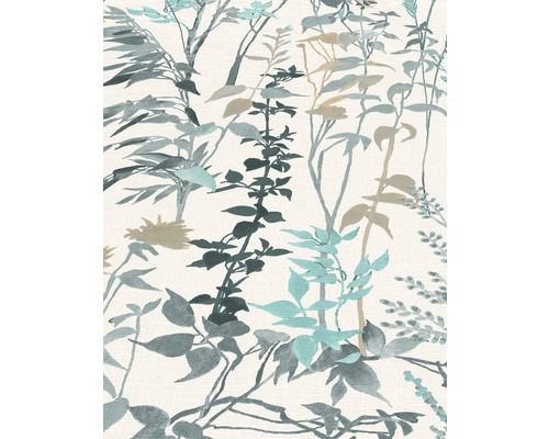 Dekorativer Stoff mit Pflanzenmuster für Wohnraumgestaltung