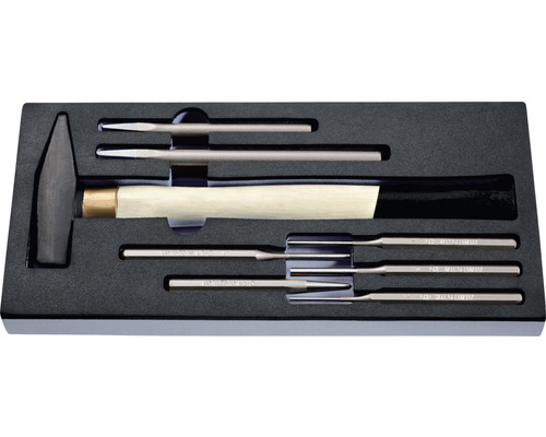 Hammer und Meißel Set in Aufbewahrungsbox