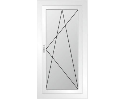 Fenster mit Sicherheitsglas und Dreh-Kipp-Beschlag