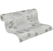 Tapetenrolle mit Blumenmuster