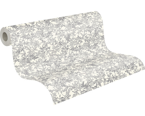 Tapetenrolle mit Blätterdessin