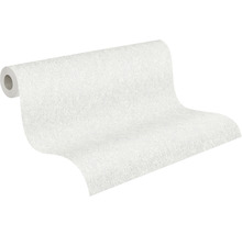 Vliestapete 39030-1 Attractive 2 Uni glatt hellgrau-silber