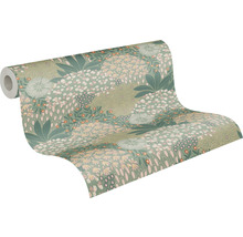 Tapetenrolle mit floralem Muster