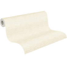 Vliestapete 38742-4 Nara Ethno Wellenmuster creme