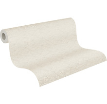Vliestapete 38742-5 Nara Ethno Wellenmuster beige