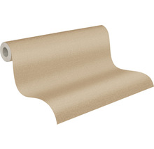 Vliestapete 38744-3 Nara Uni Stoffoptik beige-thumb-1