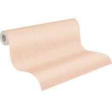 Vliestapete 38746-1 Nara Uni Leinenoptik rosa-thumb-1