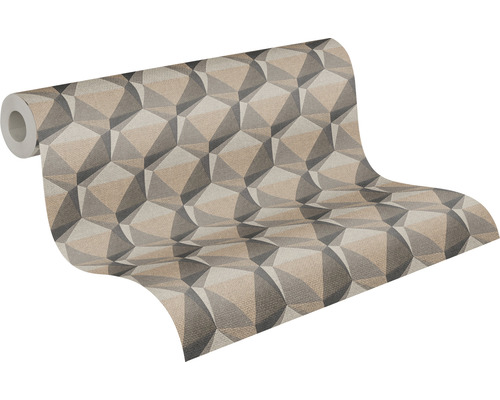 Tapetenrolle mit geometrischem Muster