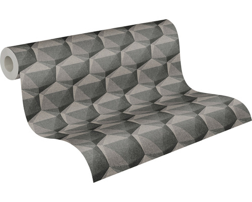 Rolle Tapete mit geometrischem 3D-Muster