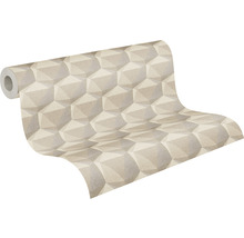 Vliestapete 38748-5 Nara Geometrisch beigegrau-thumb-1 Vliestapete 38748-5 Nara Geometrisch beigegrau-thumb-1