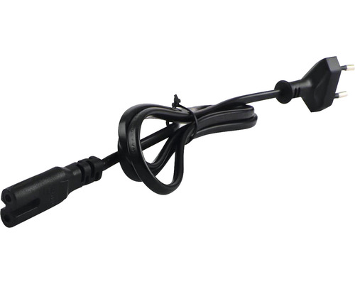 Netzkabel mit Eurostecker und Gerätebuchse