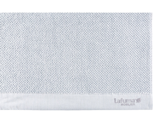 Hellgraues Handtuch mit Lafuma Logo