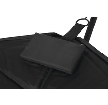 Detailansicht einer Hängematte mit Kopfkissen