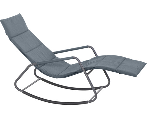 Gepolsterte Schaukel-Relaxliege mit Metallrahmen