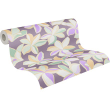 Vliestapete 38908-2 House of Turnowsky Blüten Retro lila-thumb-1