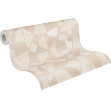 Vliestapete 39093-2 Antigua geometrisches Muster beige-thumb-1
