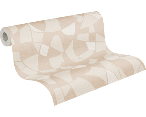 Tapetenrolle mit geometrischem Muster