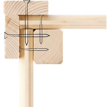 Holzkonstruktion mit Schrauben