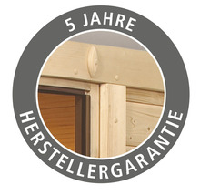 Fünf Jahre Herstellergarantie Siegel