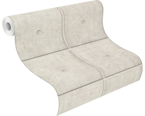 Tapetenrolle mit Betonblockmuster