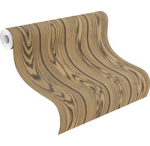 Tapetenrolle mit Holzoptik