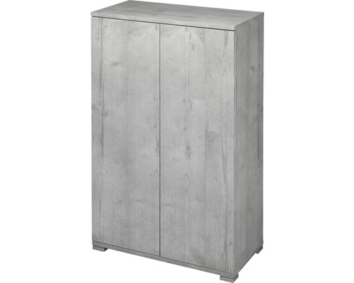 Schrank mit zwei Türen im Holzdesign