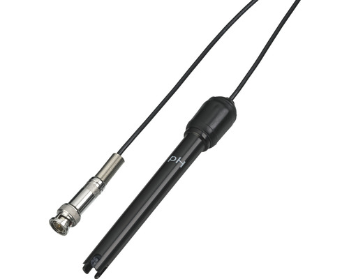 pH-Elektrode mit Kabel und Stecker