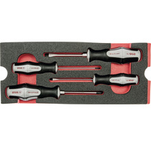 Werkstattwagen Industrial 712 x 943 x 466 mm 7 Schubladen - inkl. 9 Werkzeugmodule blau 140-tlg.