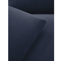 Wandkissen Riviera tiefdunkel-blau Samt-Optik 30x30 cm