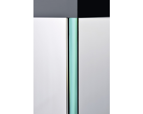 Detailansicht einer Glasscheibe