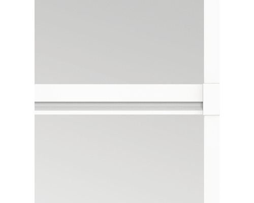 Detailansicht einer weißen Innentür