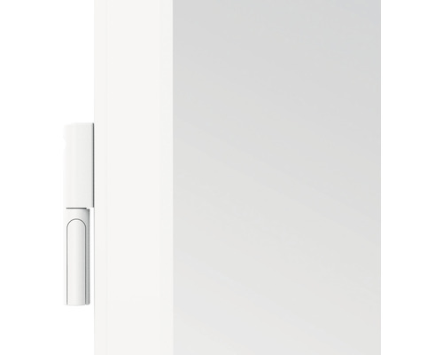 Detailansicht eines Schranks mit Scharnier