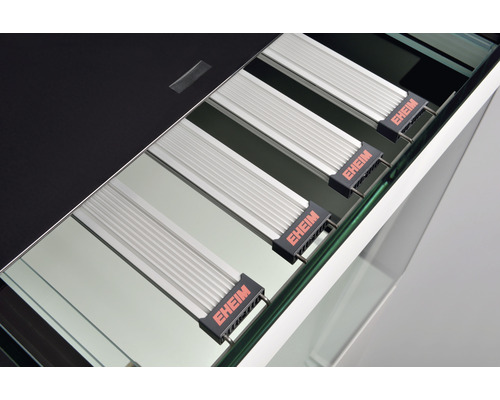 EHEIM Logo auf einer Aquariumbeleuchtung