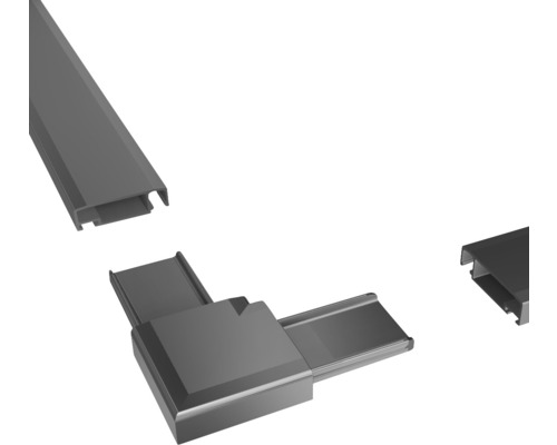Aluminiumprofile und Eckverbinder für verschiedene Anwendungen