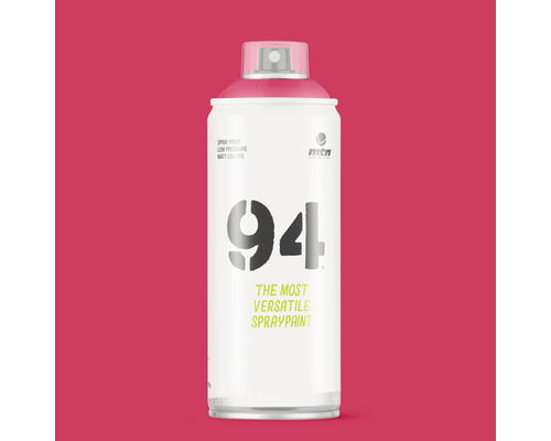 MTN Montana 94 Sprühlack Leuchtfarbe neonrot 400 ml Sprühdose mit Lack für vielfältige Anwendungen