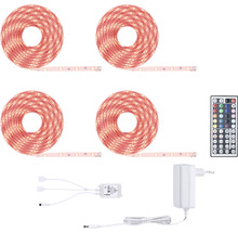 LED Streifen Set mit Fernbedienung und Netzteil