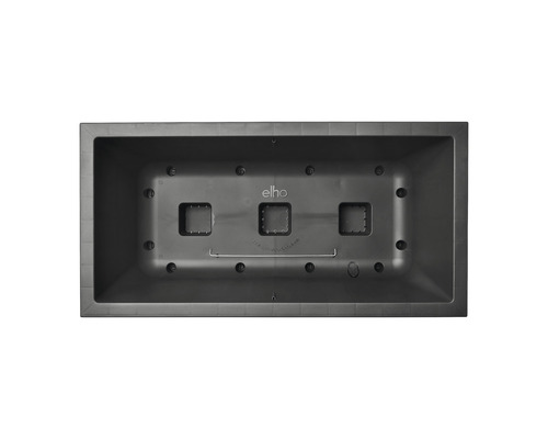 Rechteckiger Pflanzkasten aus Kunststoff, Innenansicht