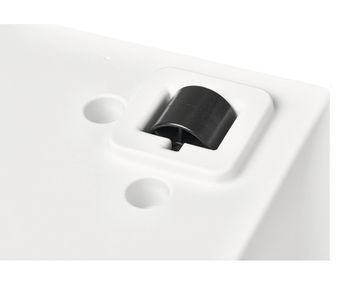 Möbelroller an einer weißen Oberfläche