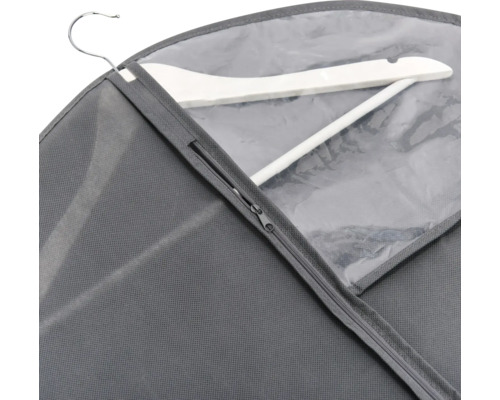Kleidersack mit Reißverschluss und Kleiderbügel
