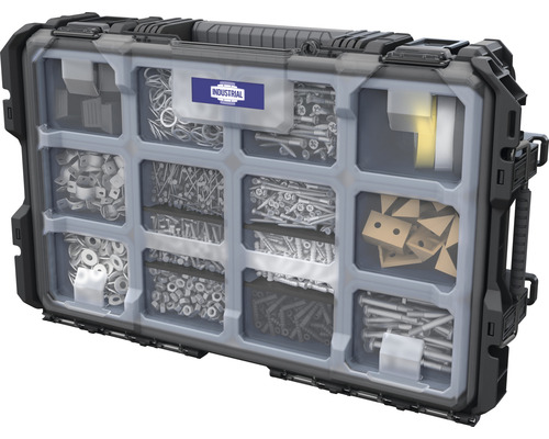 Sortimentskasten mit Schrauben, Muttern und Kleinteilen