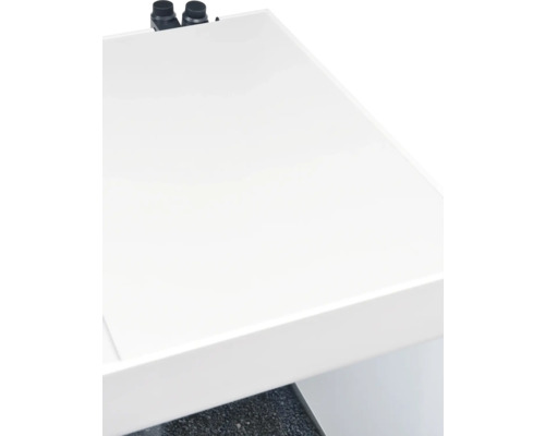 Waschtischplatte mit Armaturanschluss