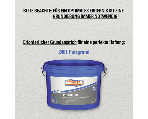 Modulan 2401 Putzgrund Haftvermittler in einem blauen Eimer