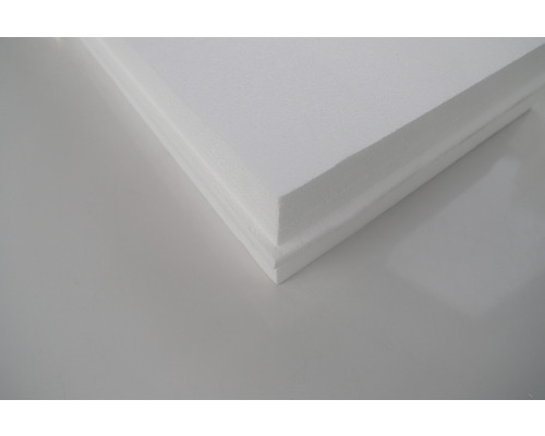 Dämmplatten aus Styropor im Stapel