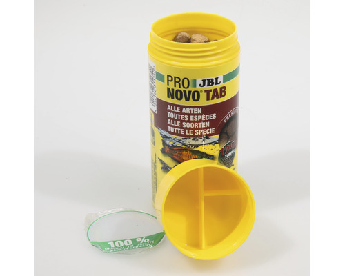 JBL Novo Tab Futtertabletten für alle Zierfischarten Dose