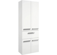 Hochschrank mit Türen und Schublade für das Badezimmer